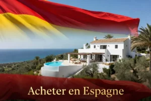 Villa de luxe avec piscine et vue mer en Espagne pour achat immobilier