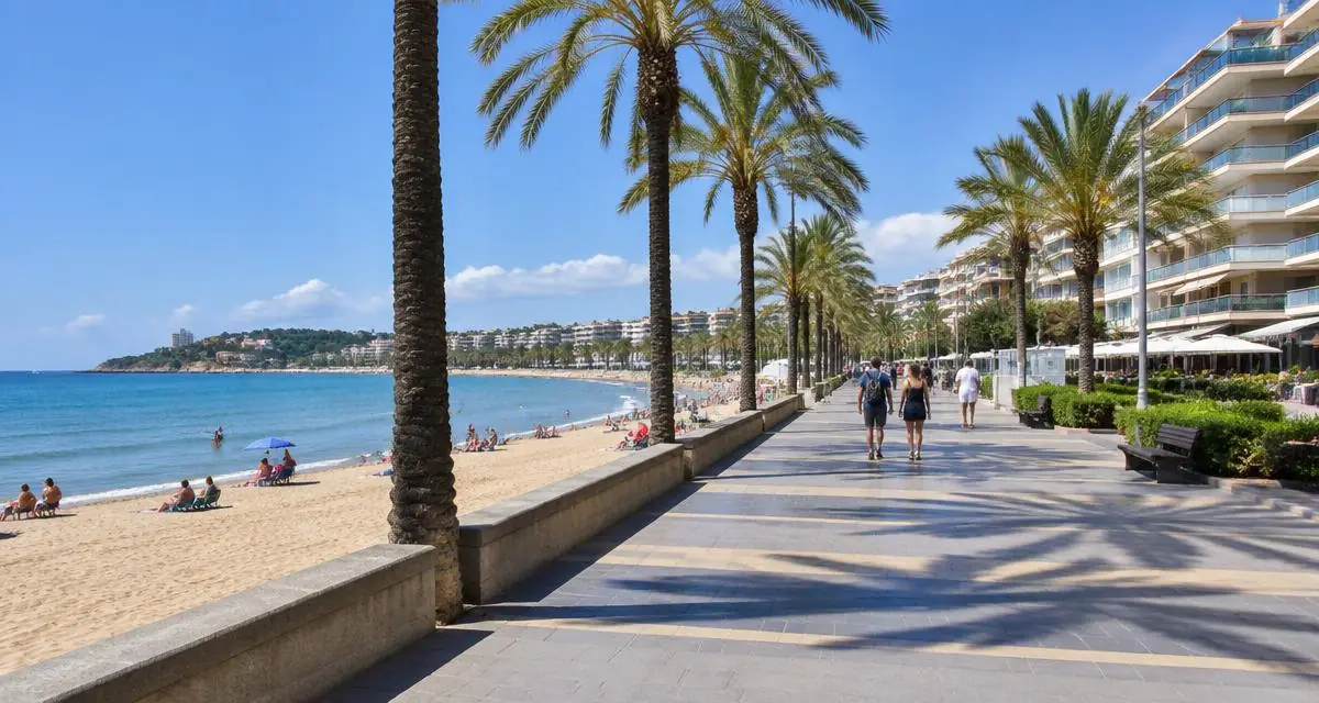 Front de mer et résidences de vacances à Salou, sur la Costa Daurada
