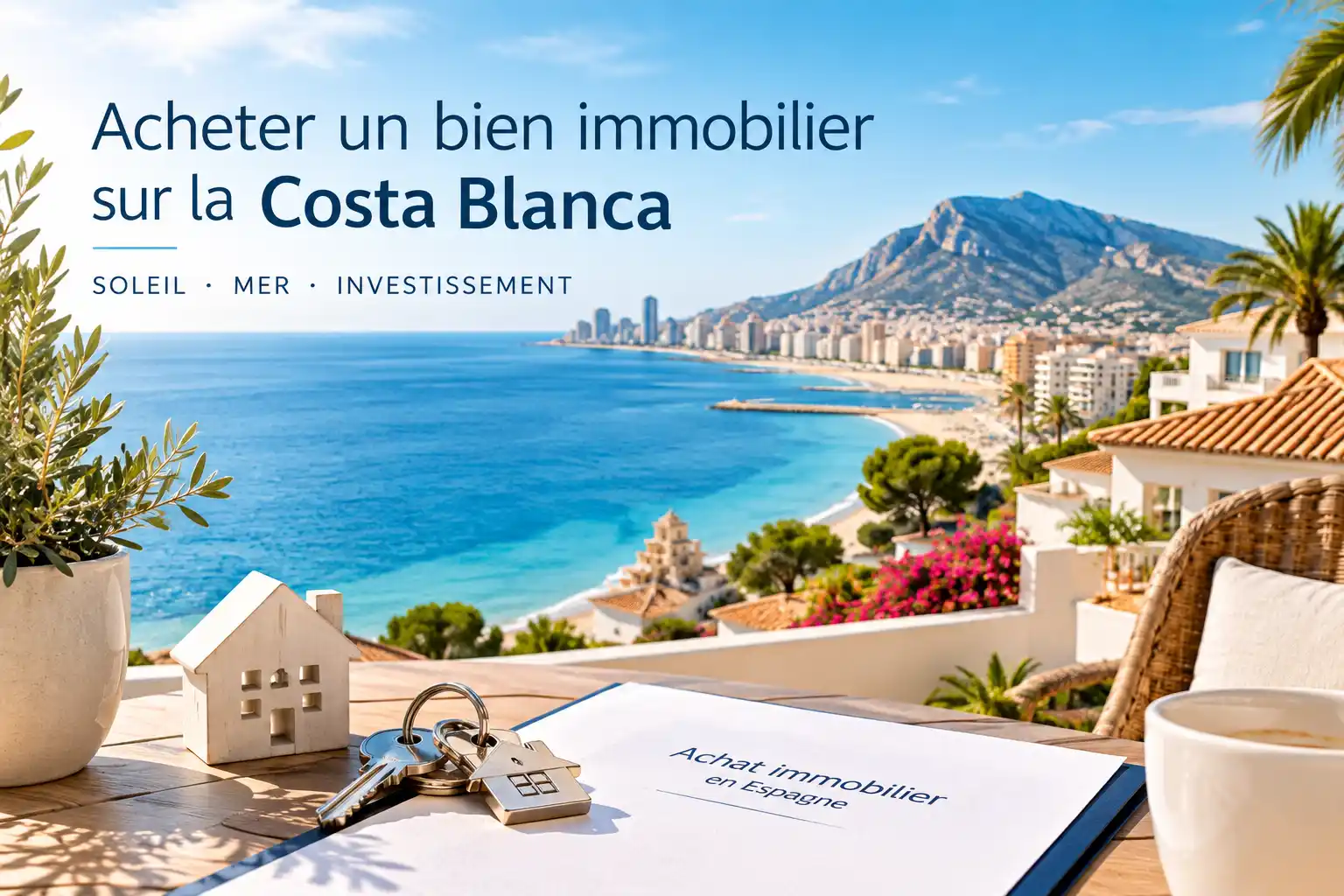 Achat immobilier sur la Costa Blanca accompagné par un avocat francophone