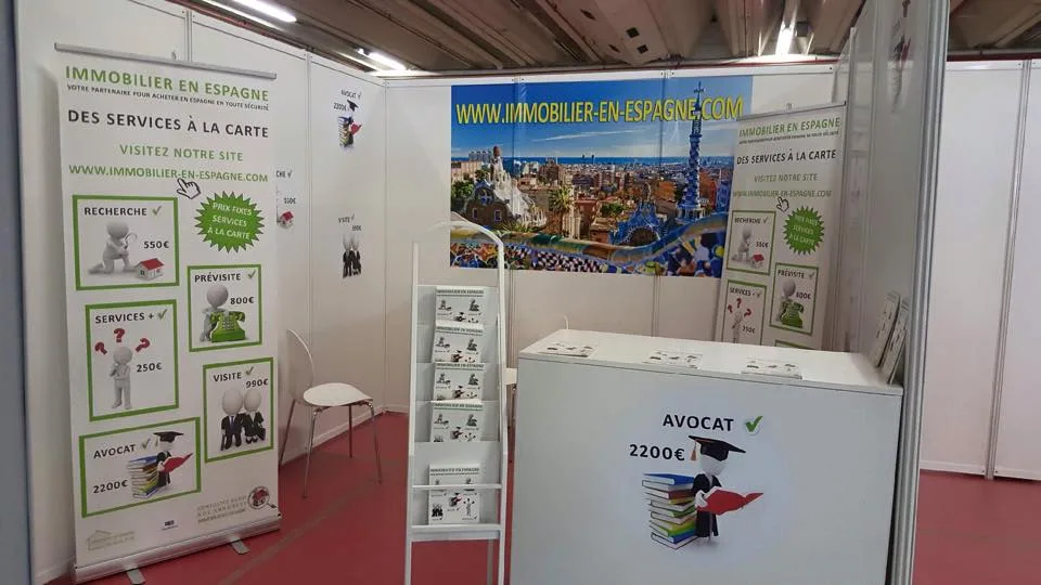 Stand Immobilier-en-espagne.com au salon SITEP : services à la carte et accompagnement par avocat